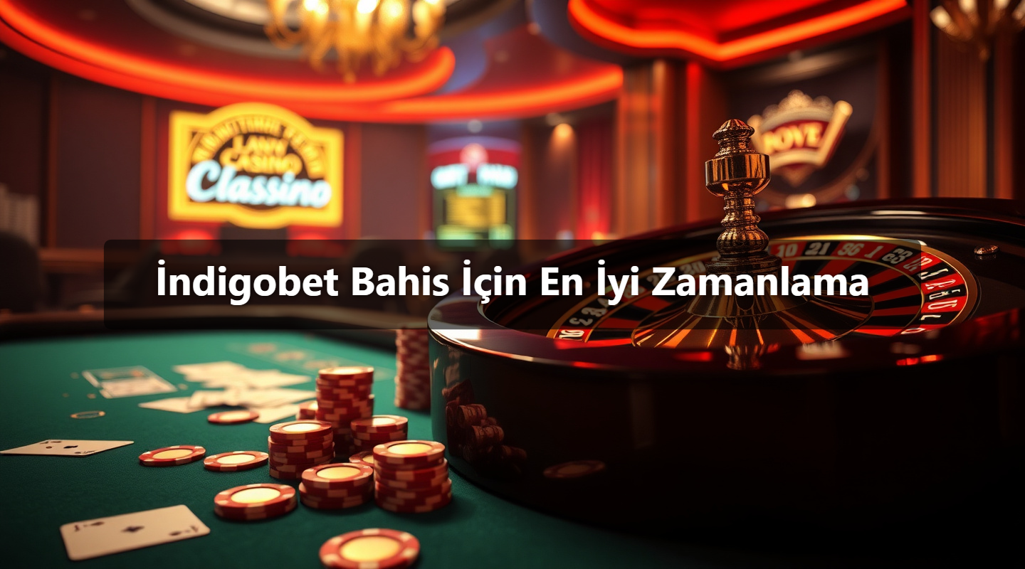 İndigobet Bahis İçin En İyi Zamanlama