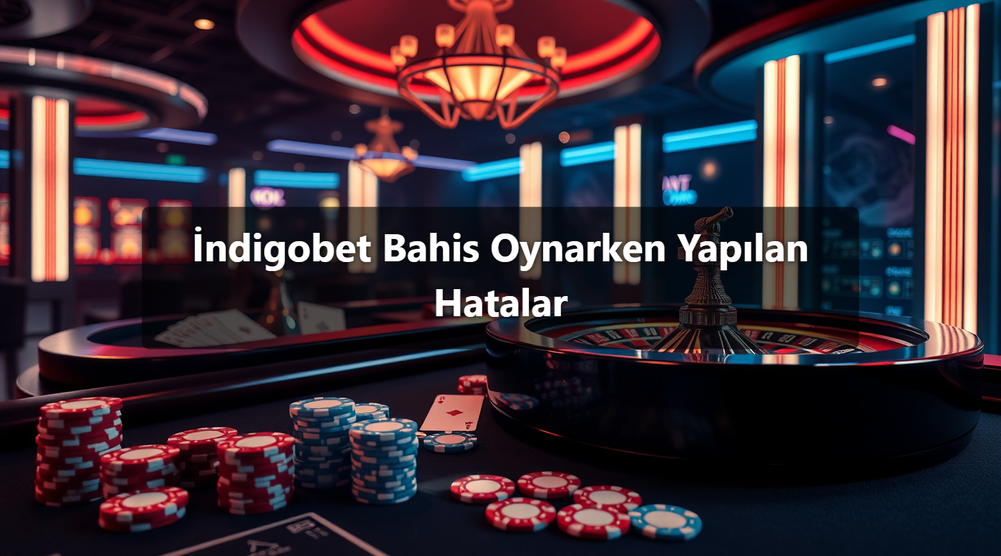 İndigobet Bahis Oynarken Yapılan Hatalar