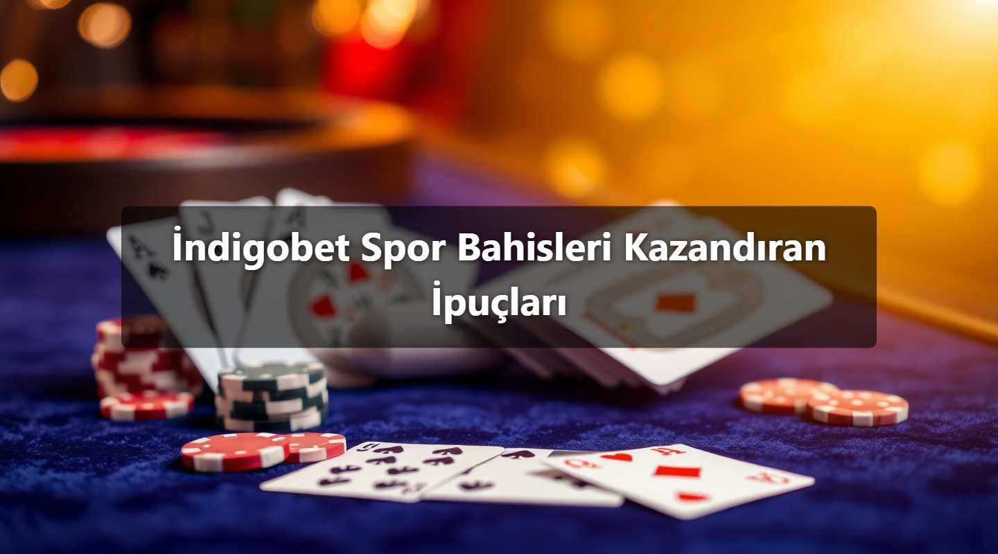 İndigobet Spor Bahisleri Kazandıran İpuçları 1 İndigobet Spor Bahisleri Kazandıran İpuçları